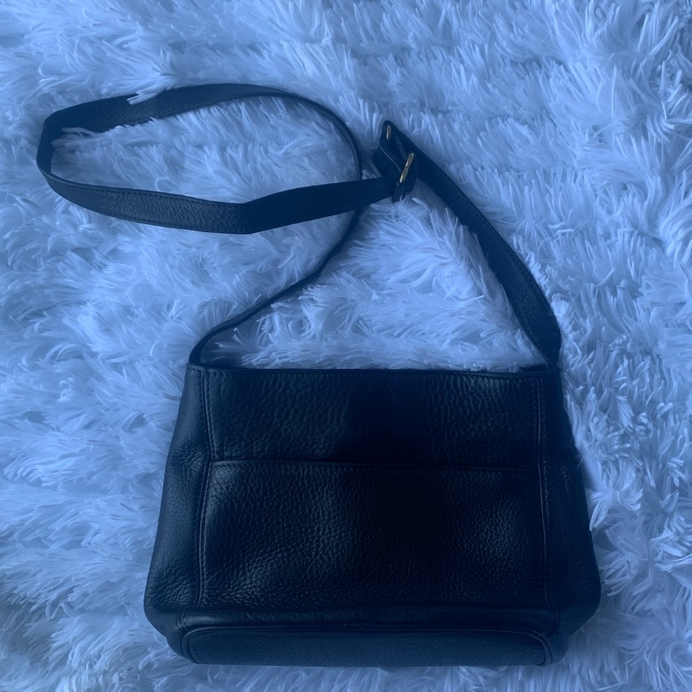 Vintage Coach Pebbled Leather Shoulder Bag
